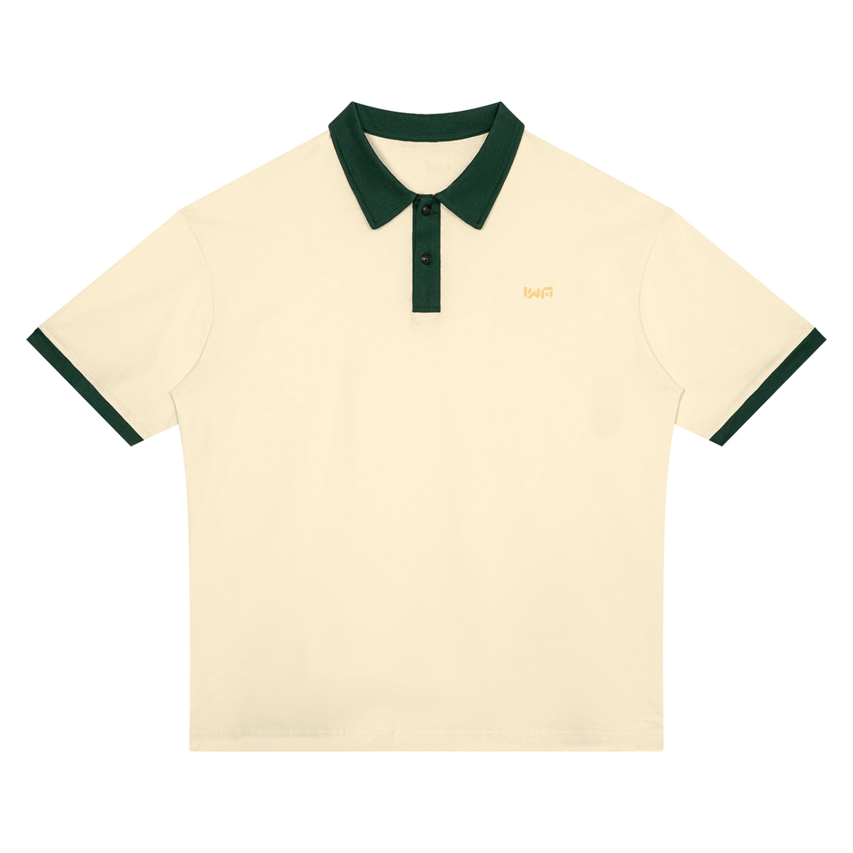 Unisex Color Block Polo Shirt