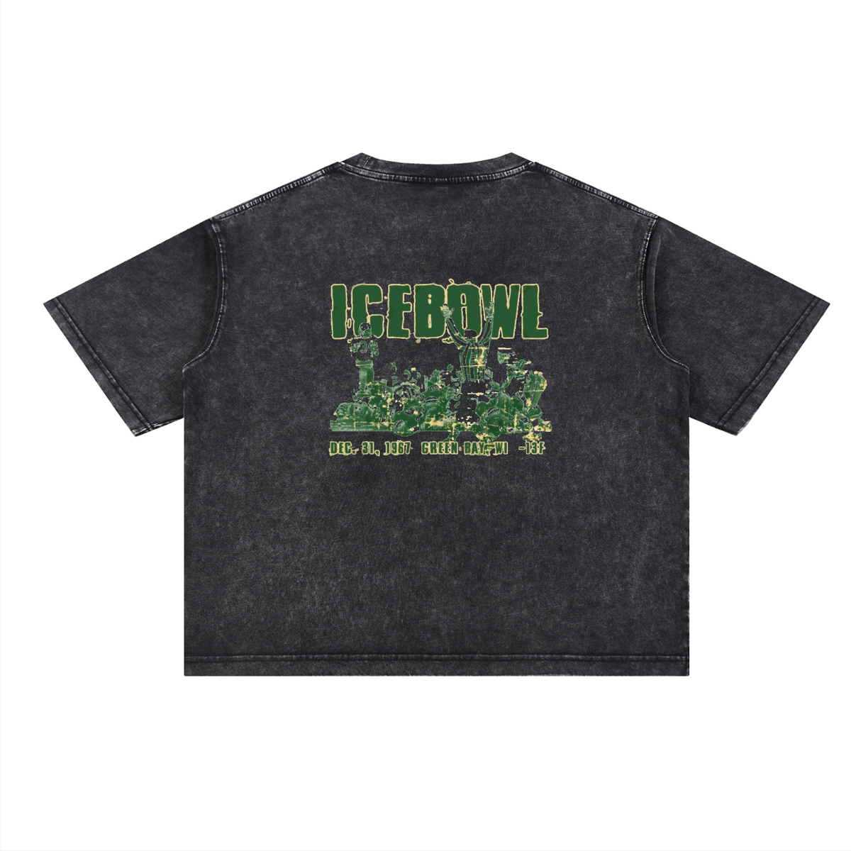 Mineral Wash Boxy Cotton T-Shirt