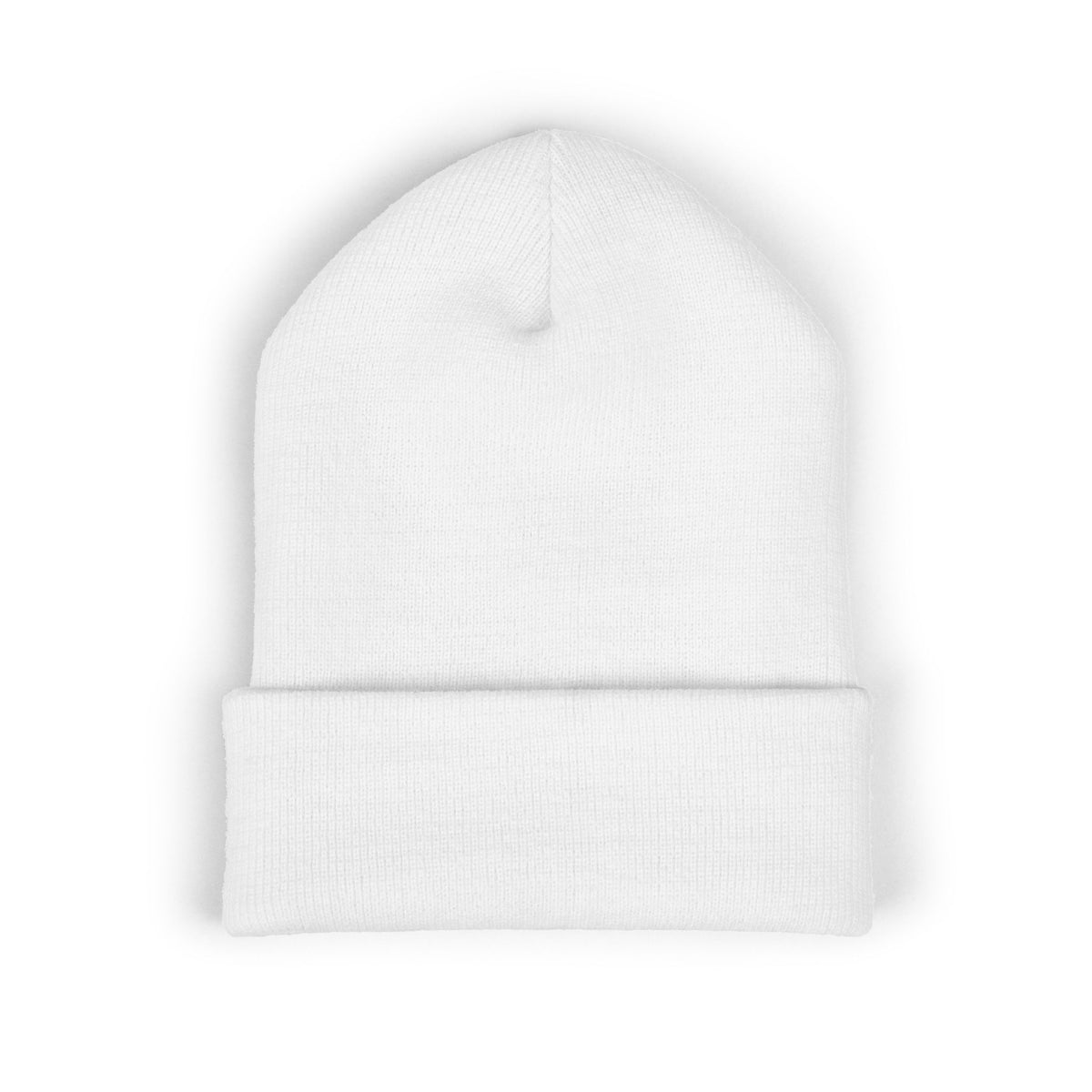 IWA Embroidered Cuffed Beanie — Classic Knit Winter Hat