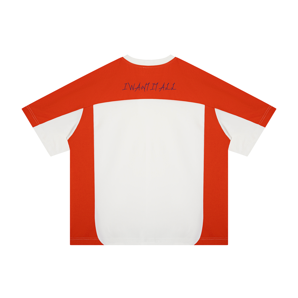 Unisex Color Block Loose T-Shirt