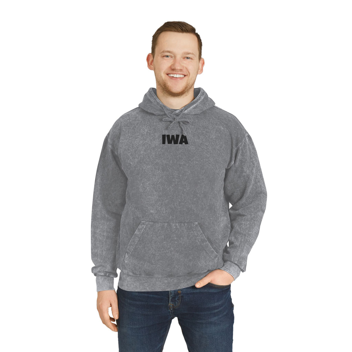 Unisex Mineral Wash Hoodie - Casual Comfort for Everyday Adventures