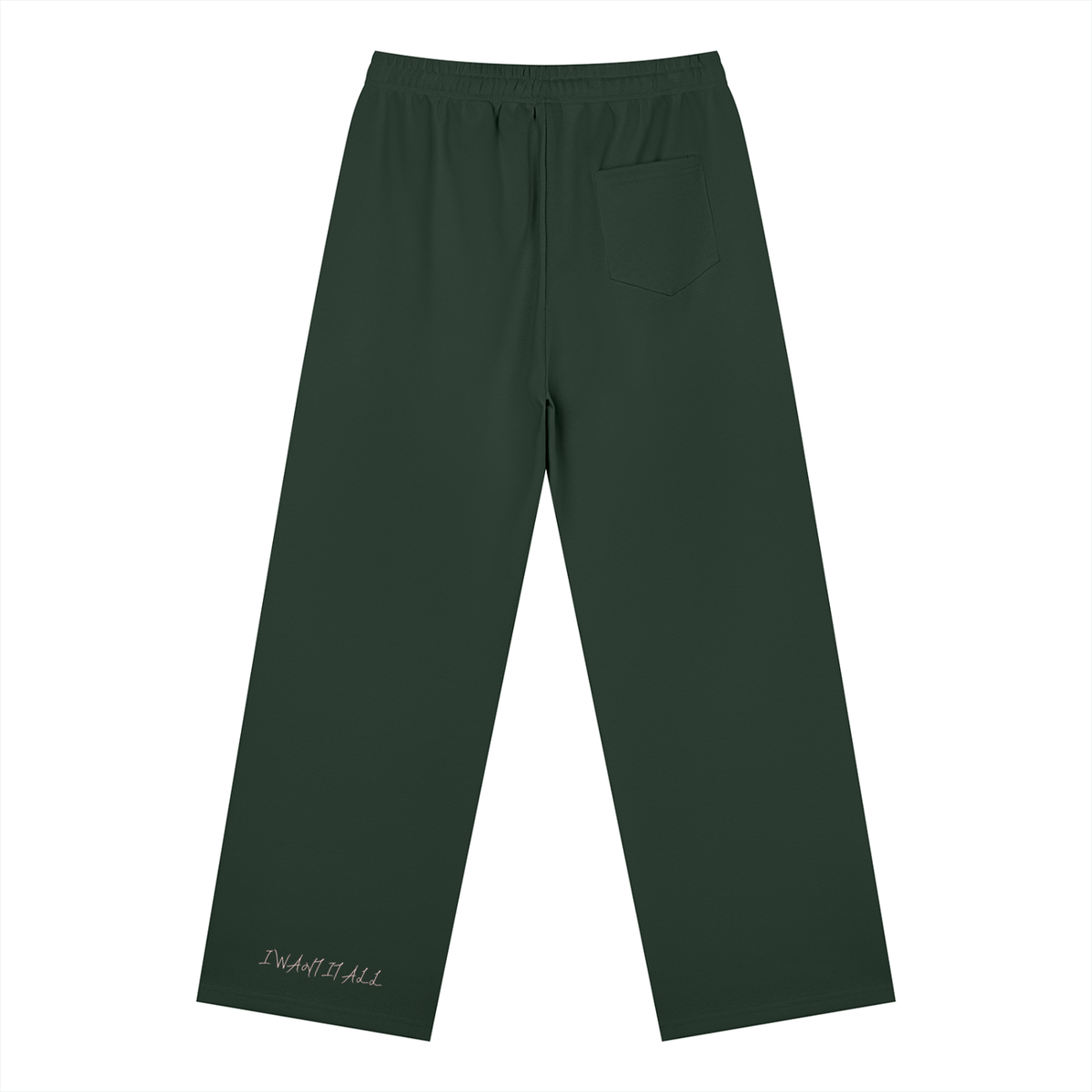 Unisex Straight Leg Sweatpants