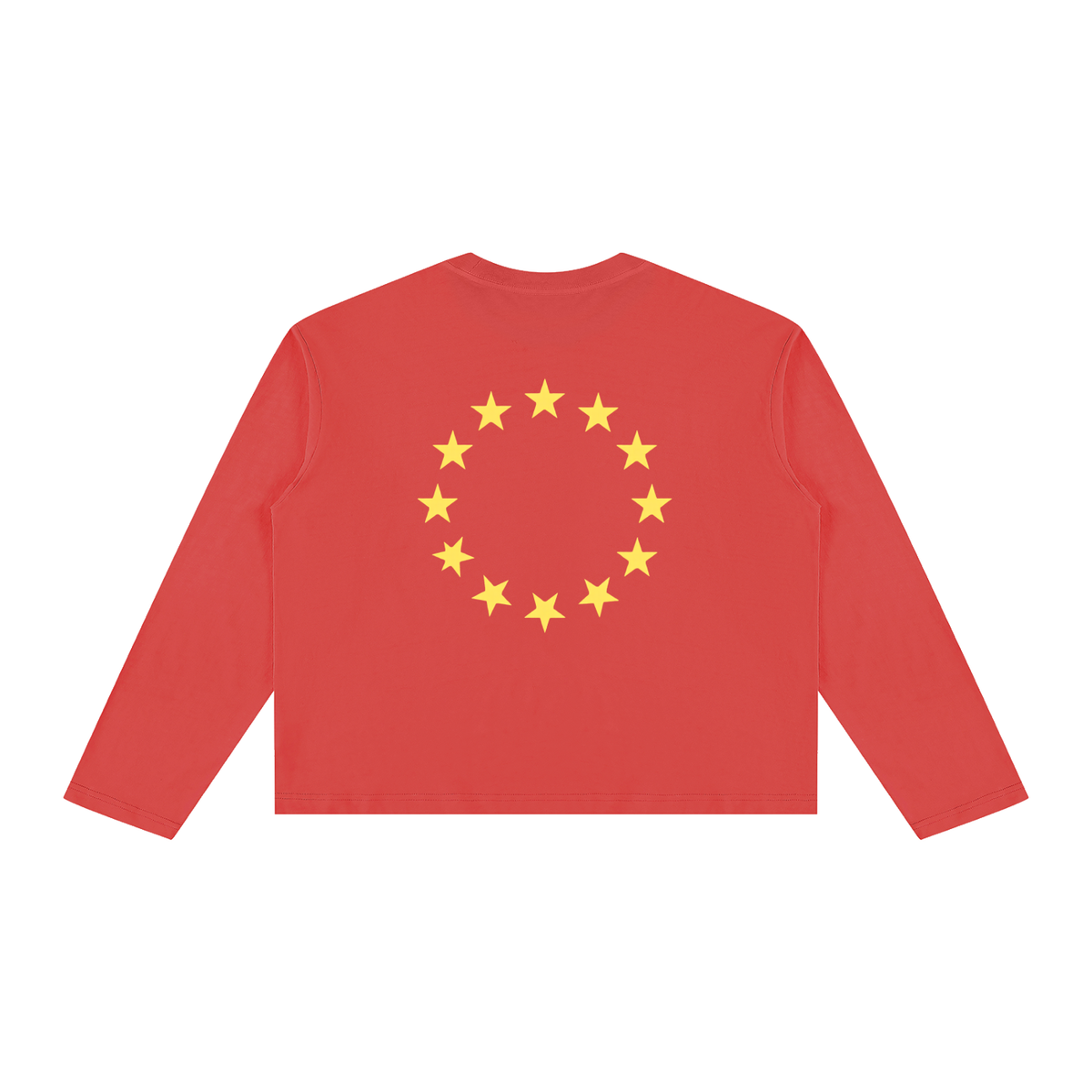 Unisex Vintage Wash Long Sleeve Boxy T-Shirt