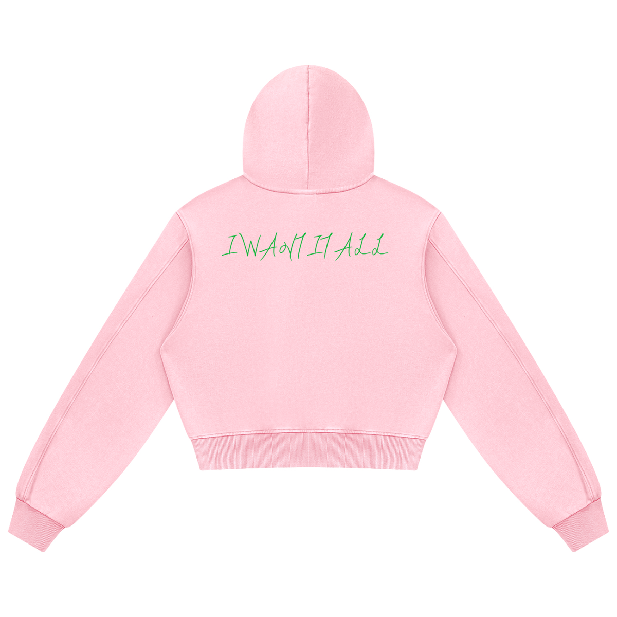 Women's Mineral Wash Full Zip Hoodie