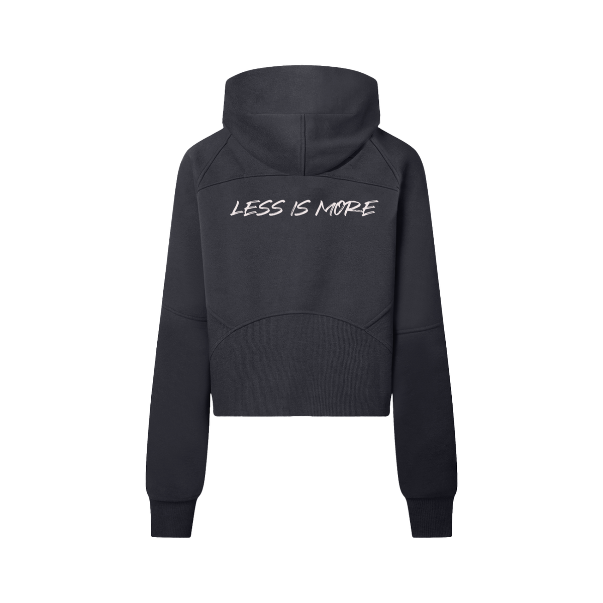 Cropped Half-Zip Hoodie