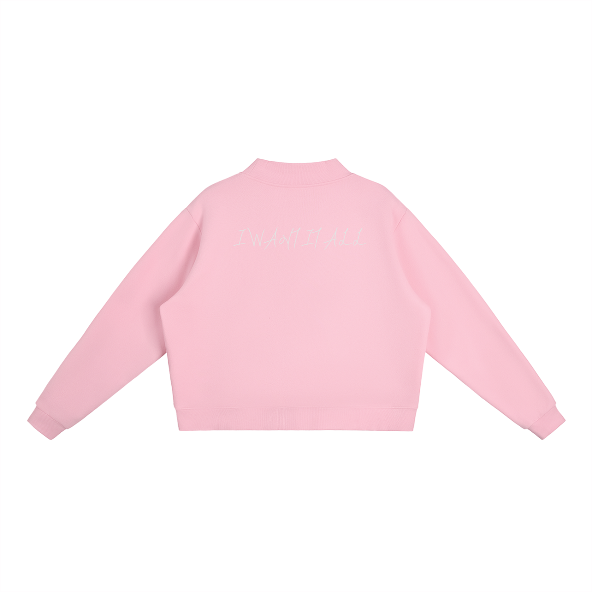 Essential Fleece Mid-Neck Crew Sweatshirt