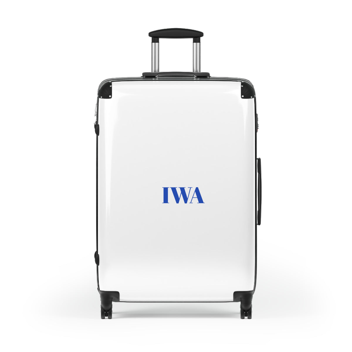 Personalized Carry-On Suitcase — Custom Text Travel Luggage