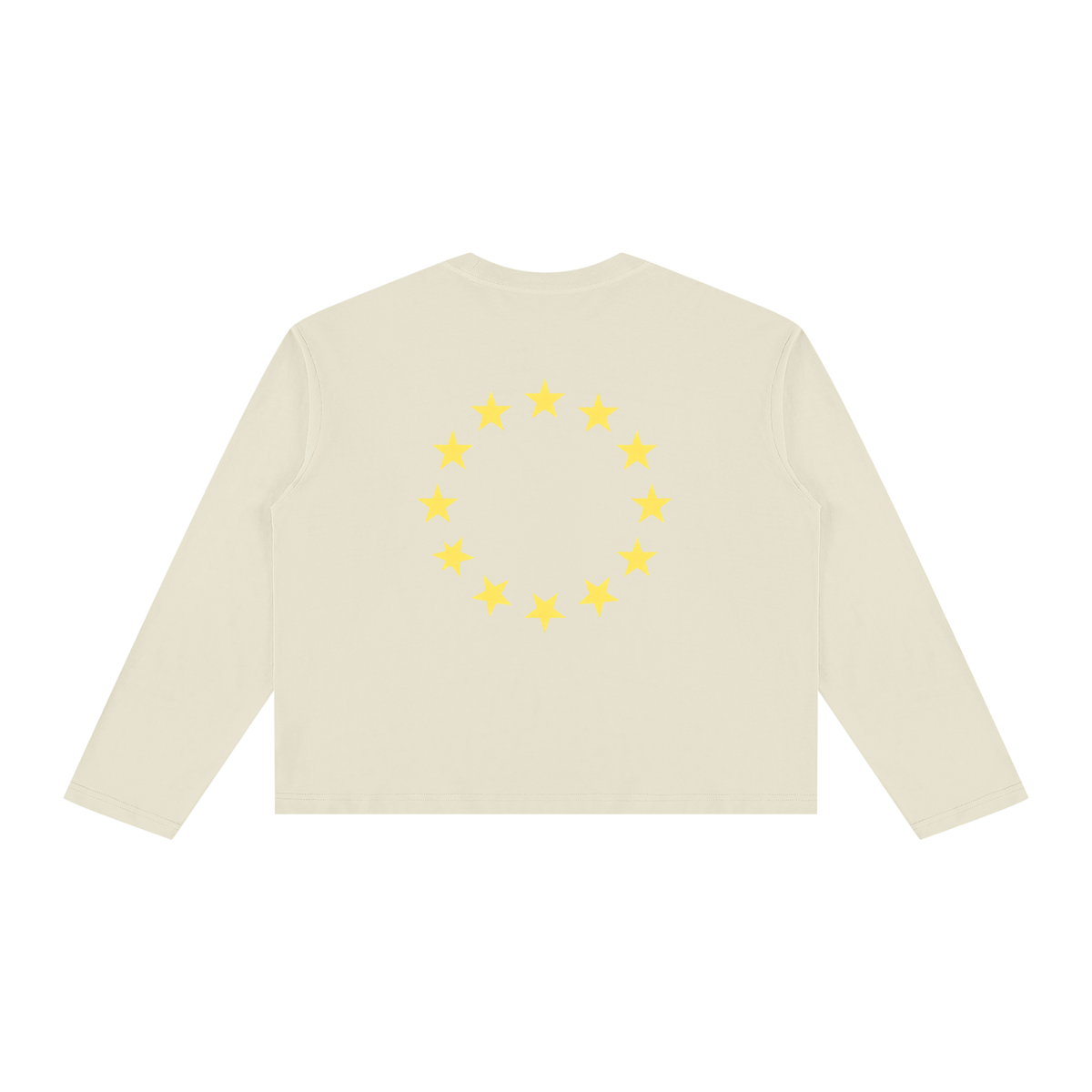 Unisex Vintage Wash Long Sleeve Boxy T-Shirt