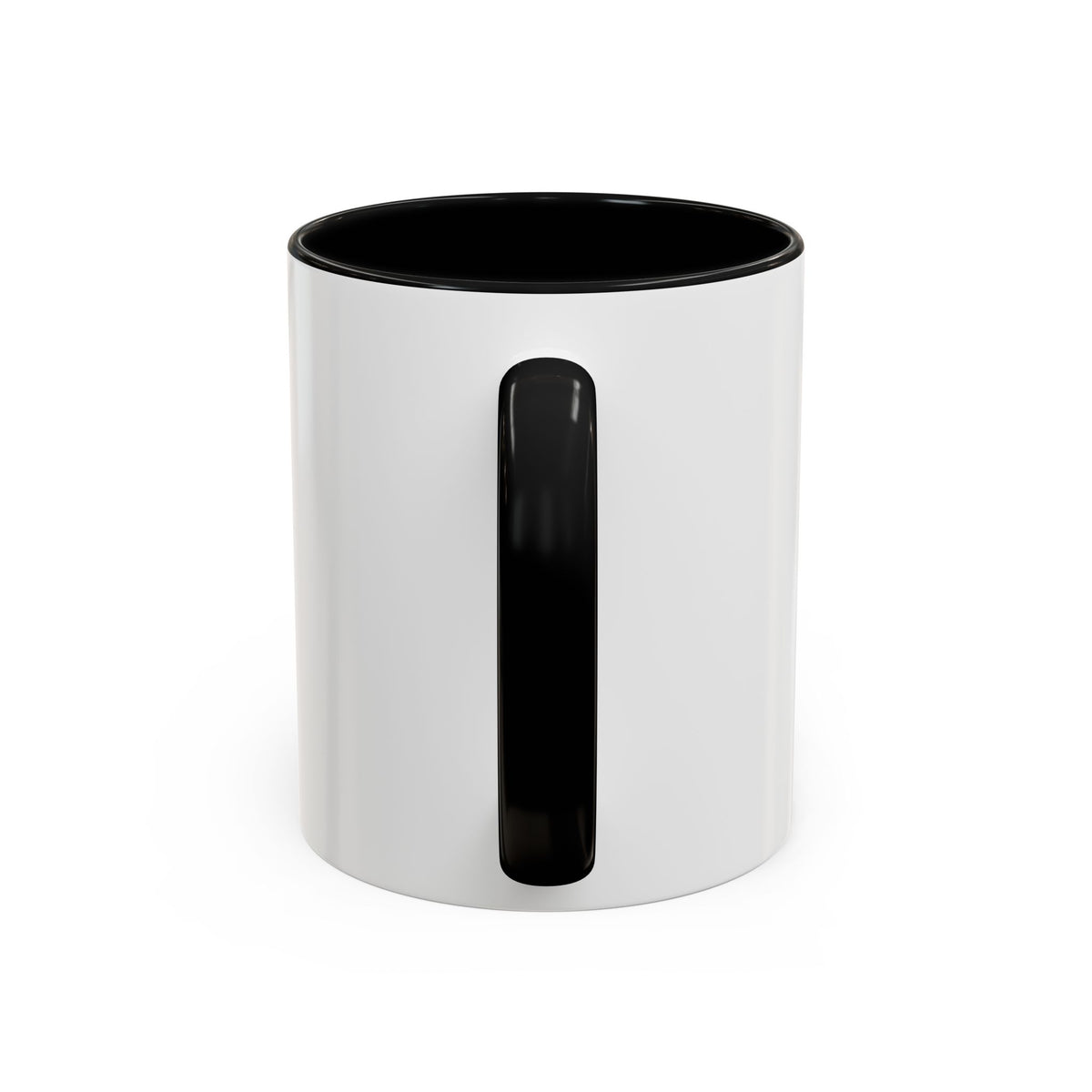 IWA Blue Serif Accent Coffee Mug – 11/15oz Ceramic