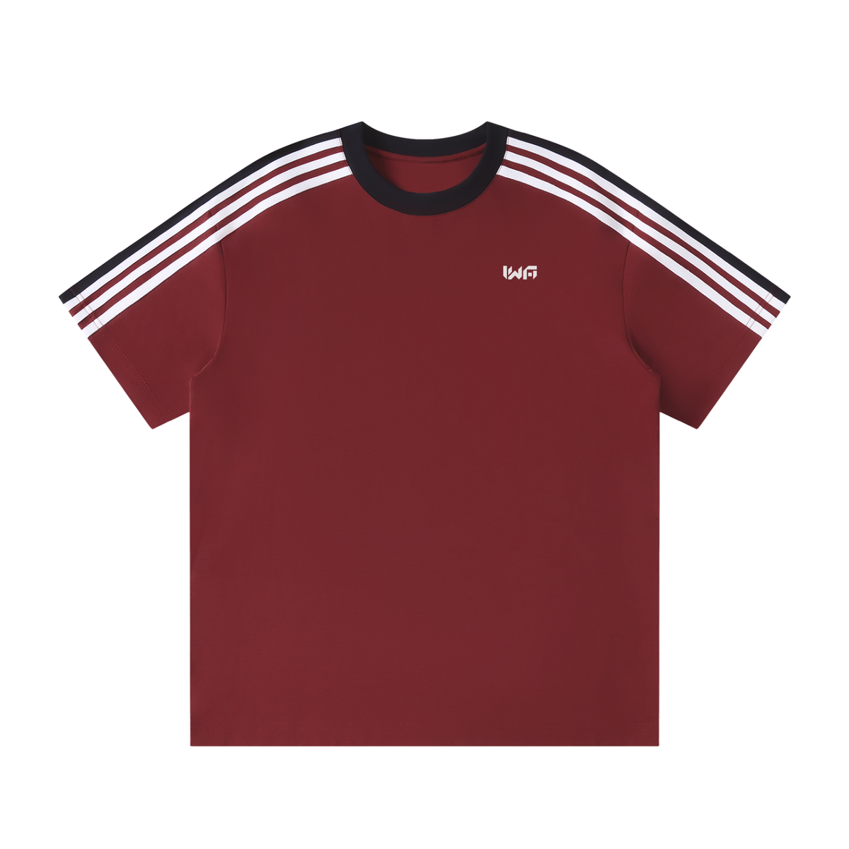 Unisex Colorblock Striped T-Shirt