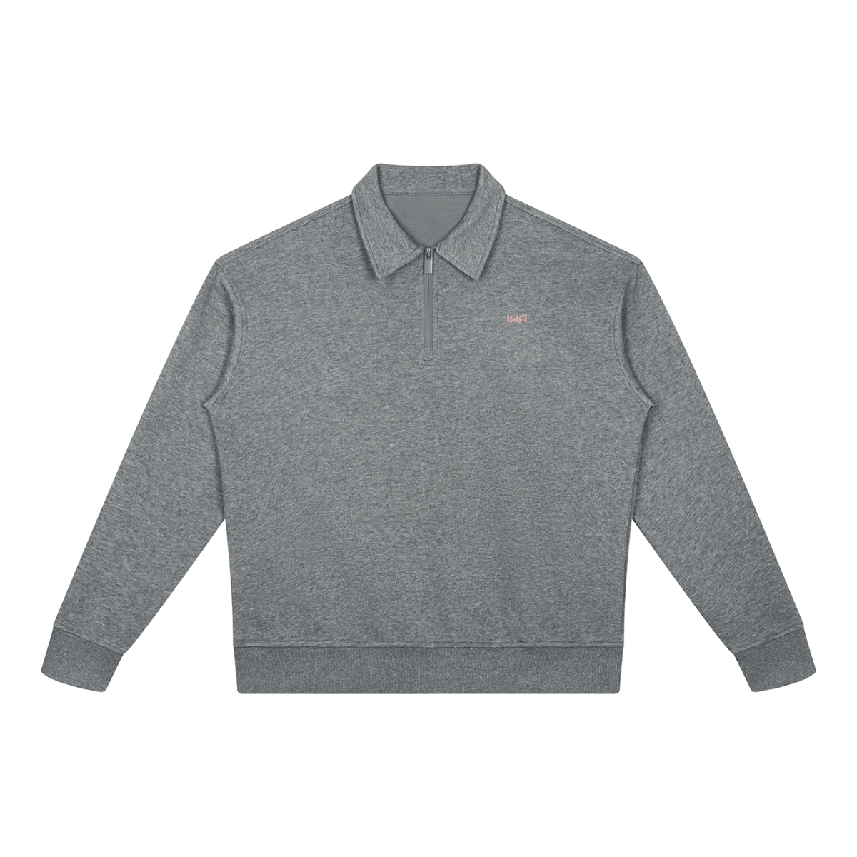 Unisex Boxy Quarter-Zip Sweatshirt