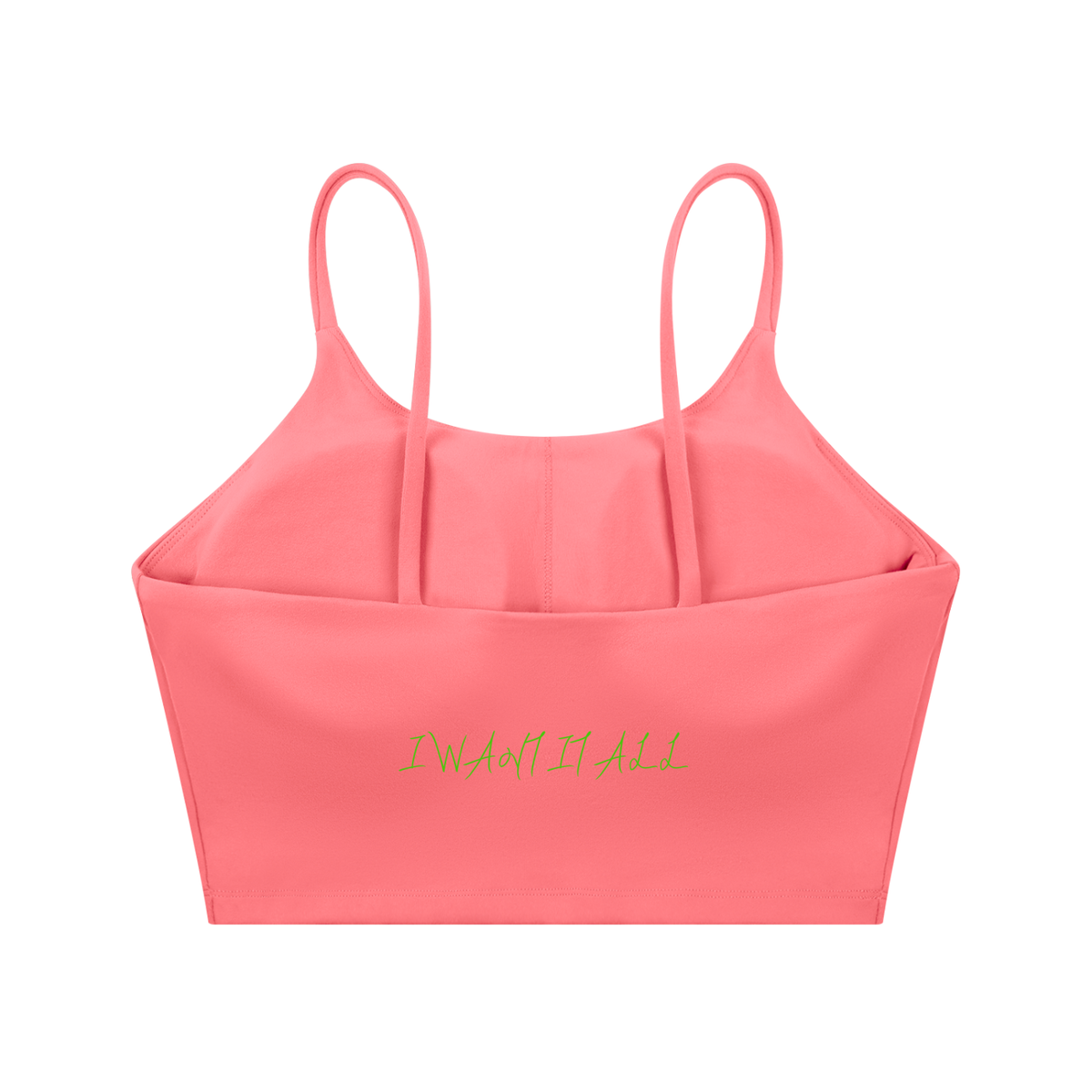 Spaghetti Strap Yoga Sports Bra