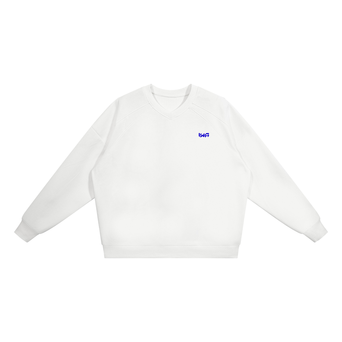 Unisex Oversized V-Neck Sweatshirt