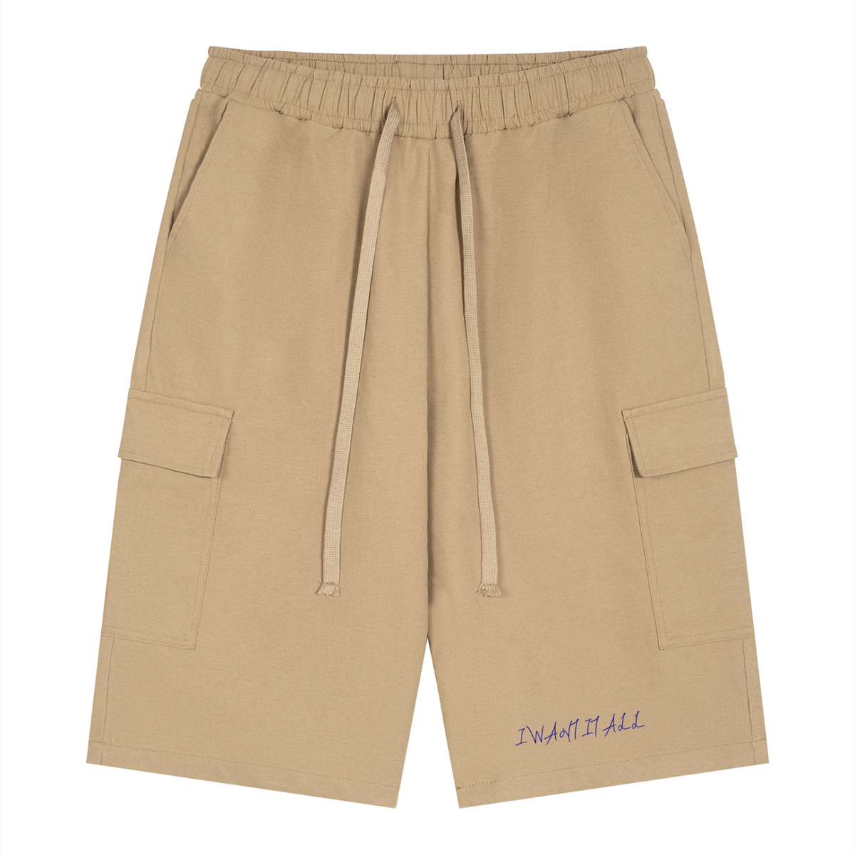 Unisex Drawstring Cargo Shorts