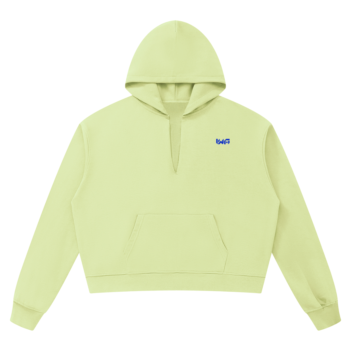 Unisex Boxy Raw Edge Hoodie