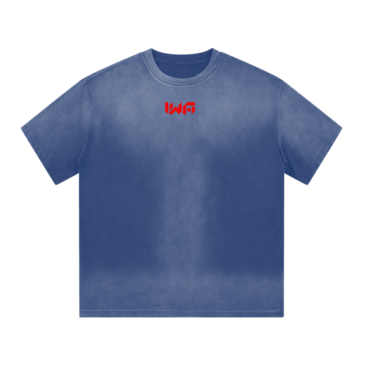 “I” Shaped Monkey Washed Drop Shoulder T-Shirt - 300 GSM