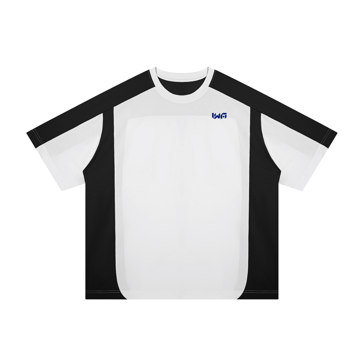 Unisex Color Block Loose T-Shirt