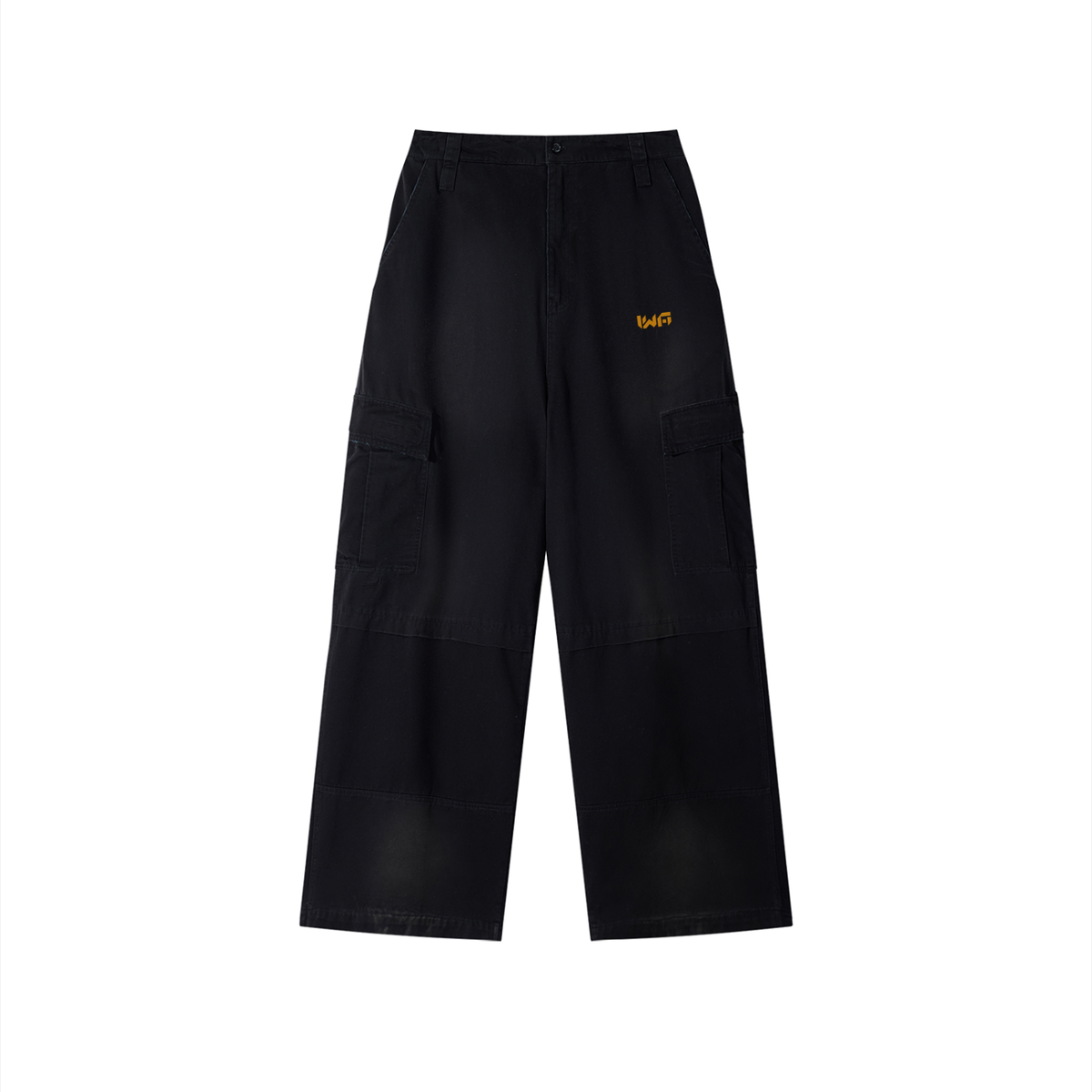 Unisex Sunfade Washed Fleece Cargo Pants