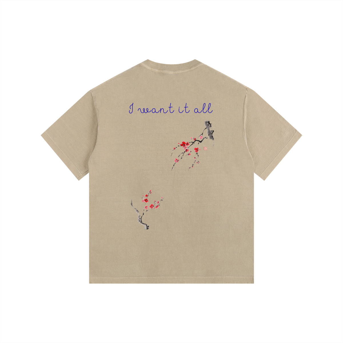 Vintage Washed Oversized Cotton T-Shirt