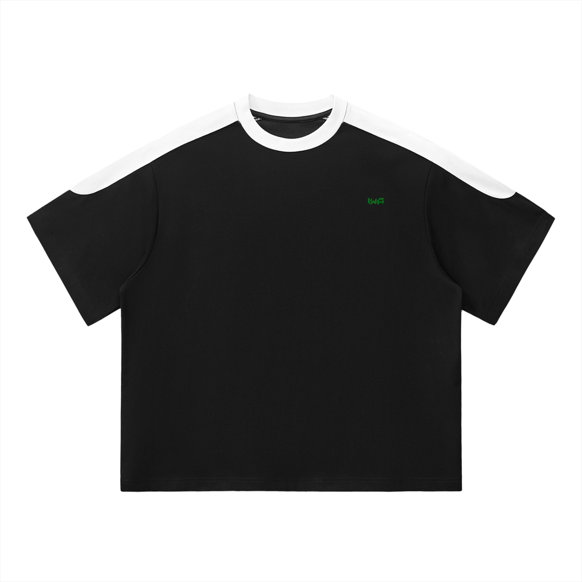 Unisex Color Block Oversized T-Shirt