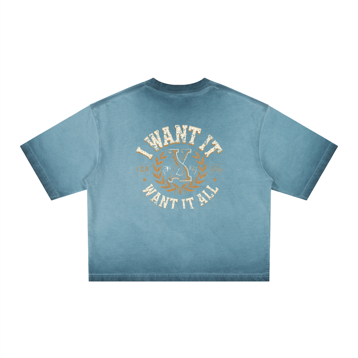 Unisex Reverse Dyed Boxy T-Shirt