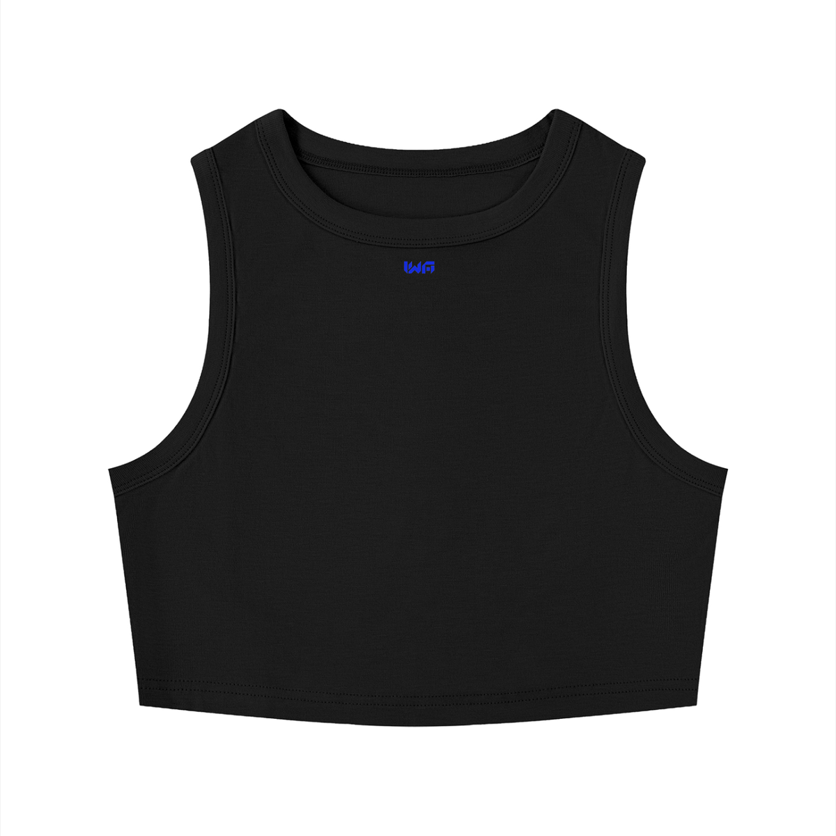 Women's Tight Crewneck Crop Tank Top