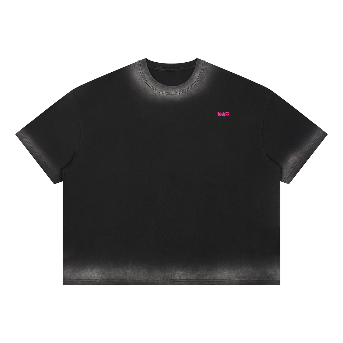 Unisex Boxy Sunfade Vintage Wash T-Shirt