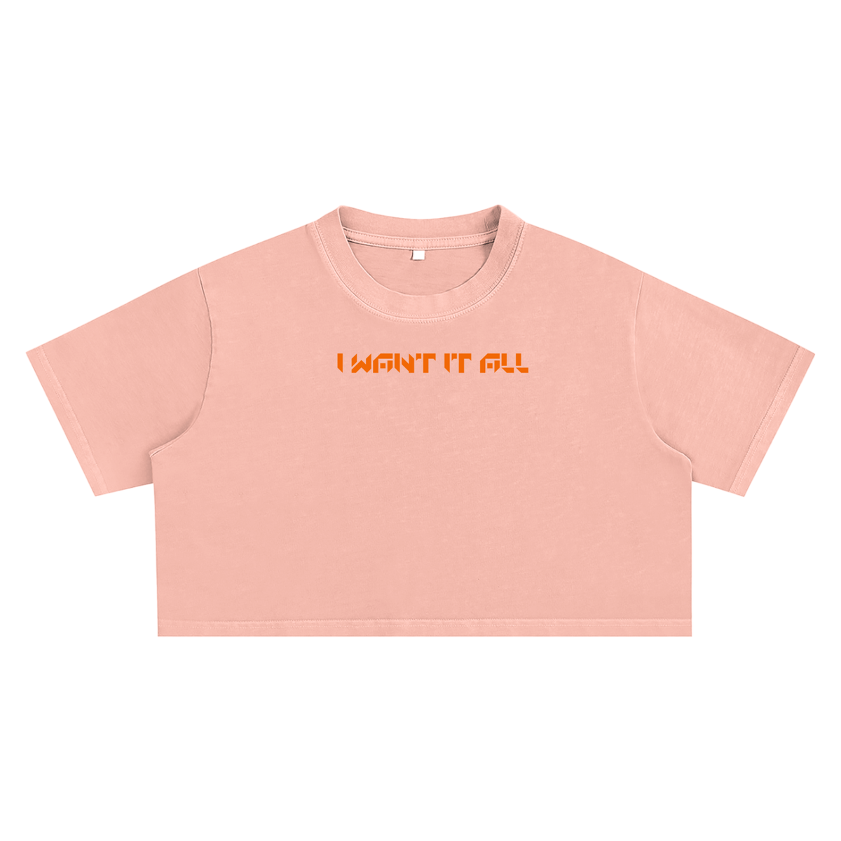 Snow Washed Crop Top