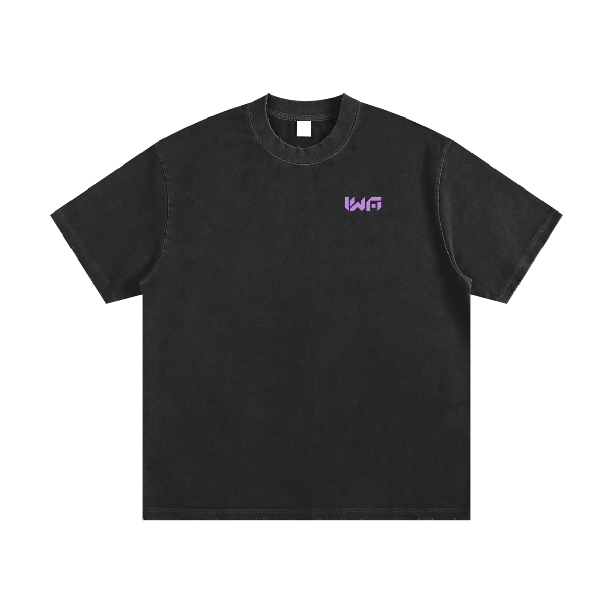 Heavyweight Vintage Washed Frayed T-Shirt