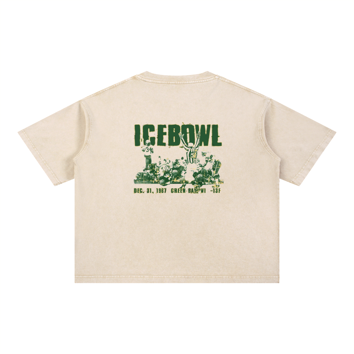 Mineral Wash Boxy Cotton T-Shirt