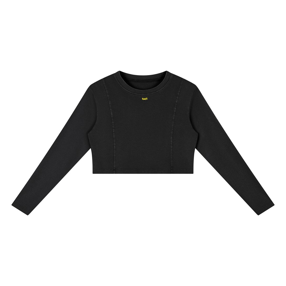 Women's Mineral Wash Crop Sweatshirt