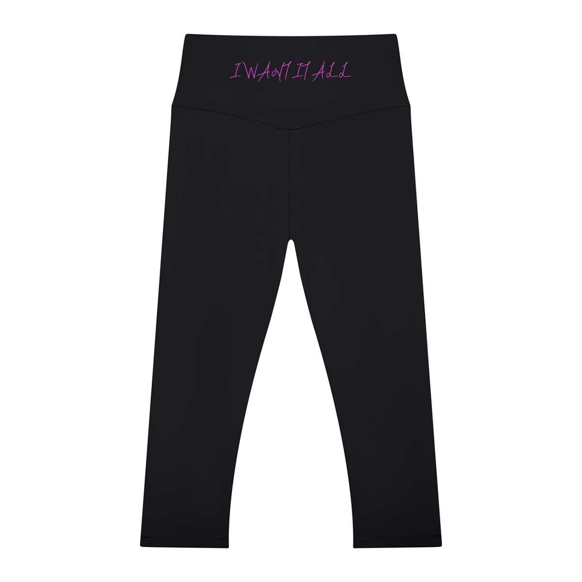 Women's High Waisted Yoga Capri Leggings