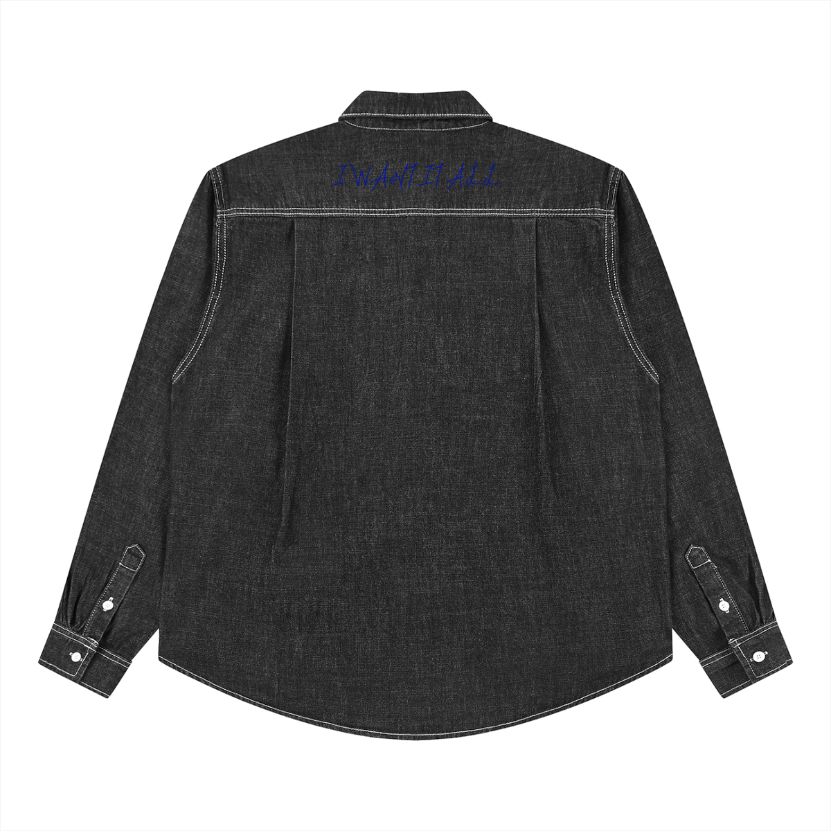 Unisex Vintage Wash Denim Shirt