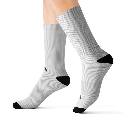 Custom Sublimation Socks — Personalized All-Over Print Athletic Crew Socks