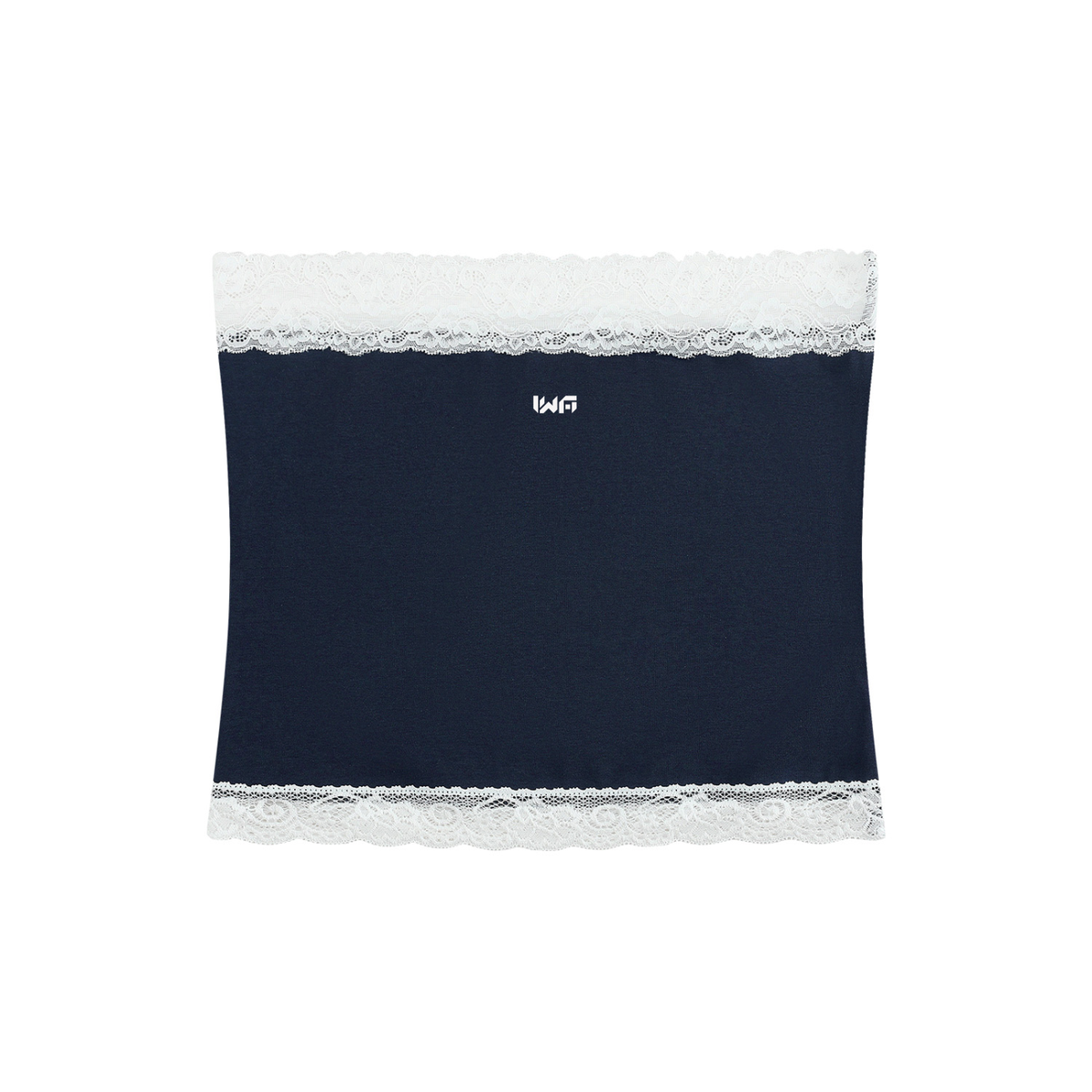 Women's Cropped Paneled Tube Top