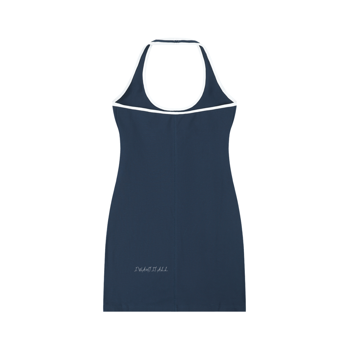 Women's Binding Tight Halter Dress