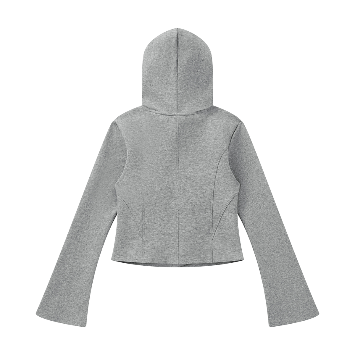 Women's Bell Sleeve Full Zip Hoodie