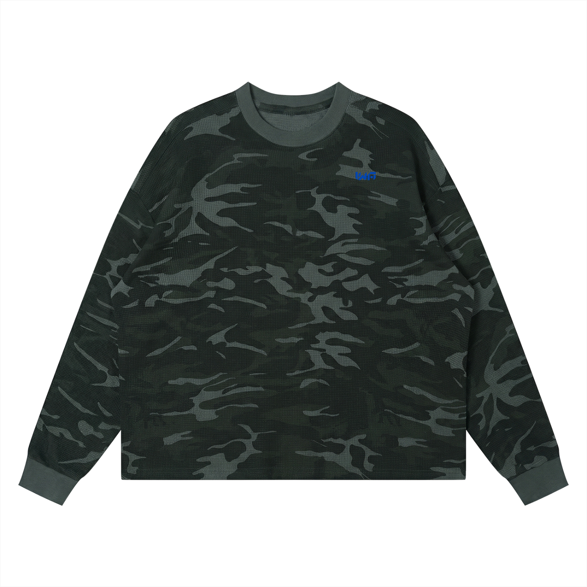 Unisex Waffle Boxy Long Sleeve T-Shirt