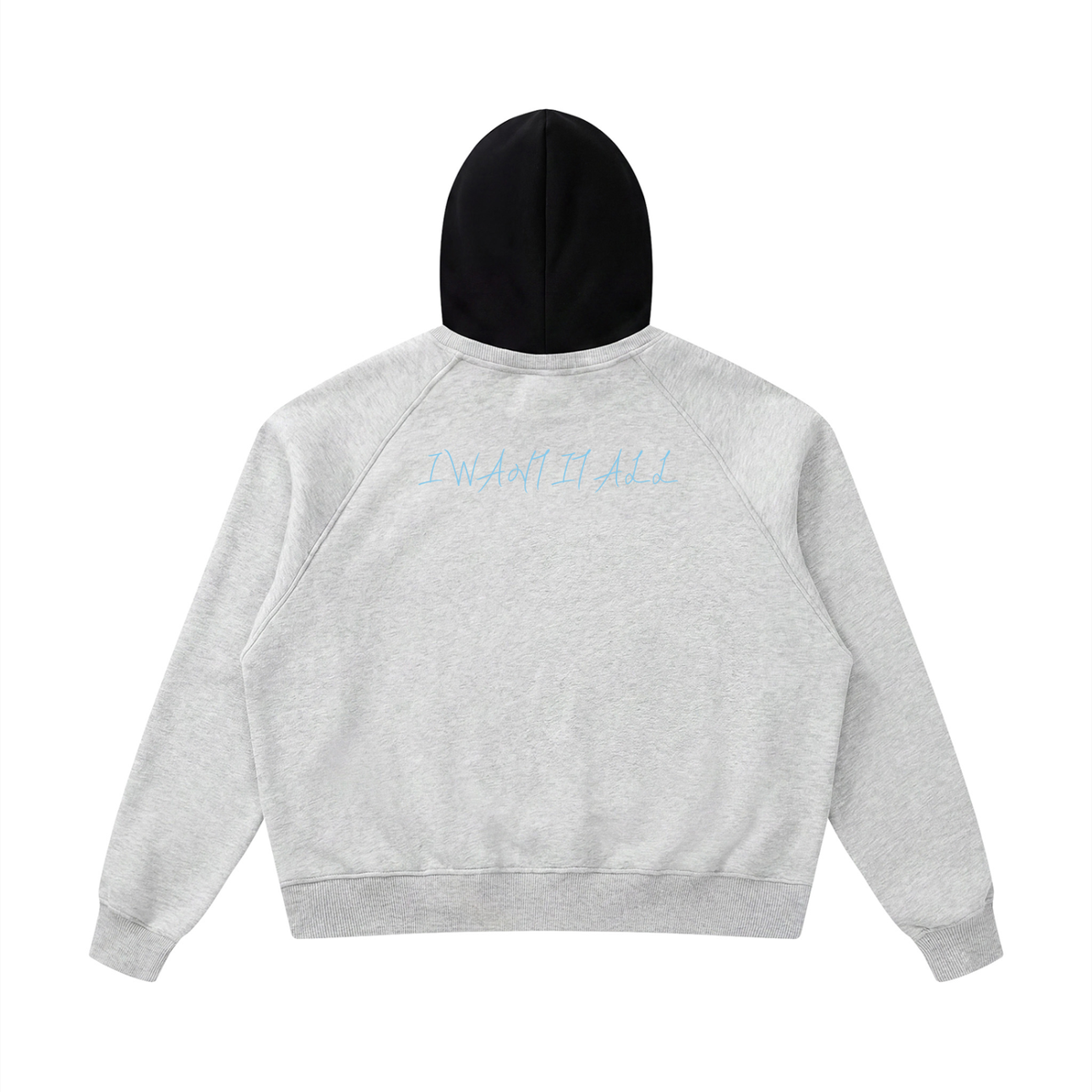 Unisex Fleece Raglan Color Block Hoodie