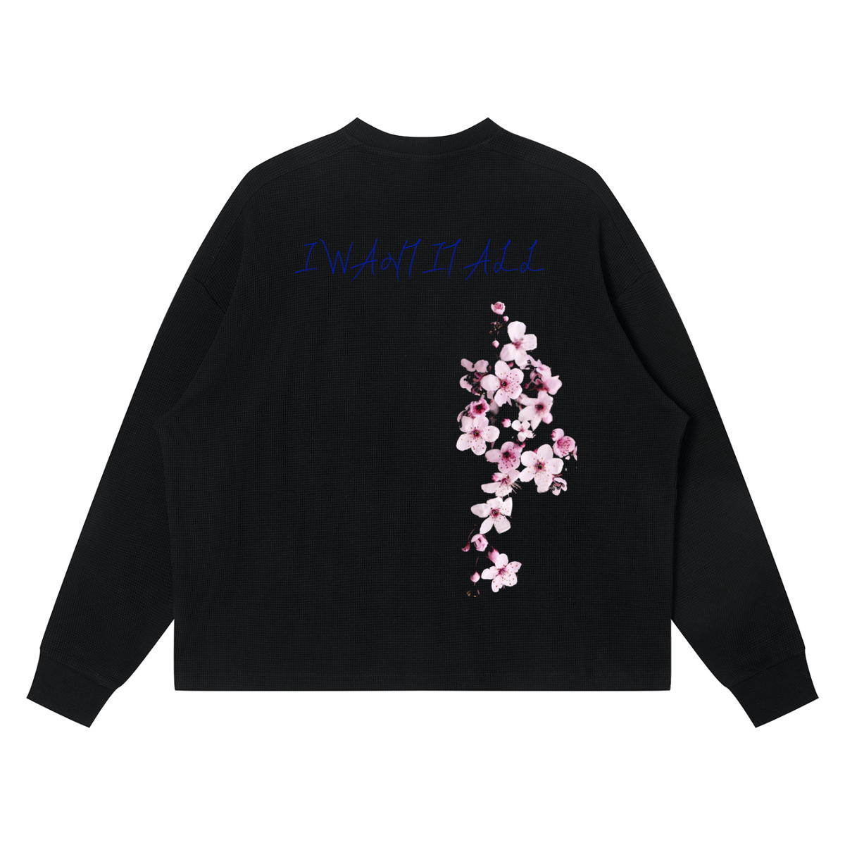 Unisex Waffle Boxy Long Sleeve T-Shirt