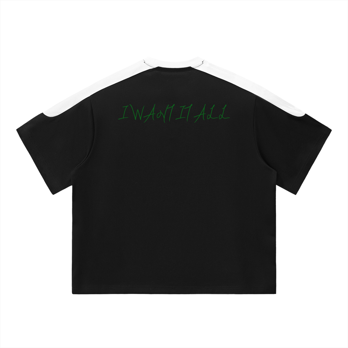 Unisex Color Block Oversized T-Shirt