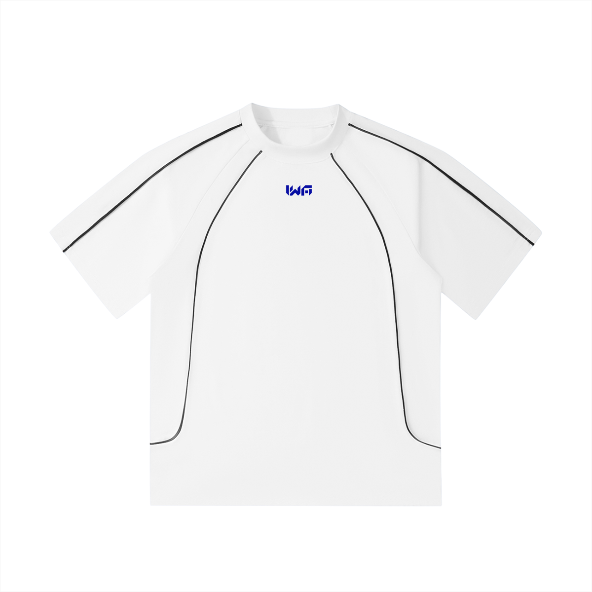 Contrast Stitch Raglan T-Shirt