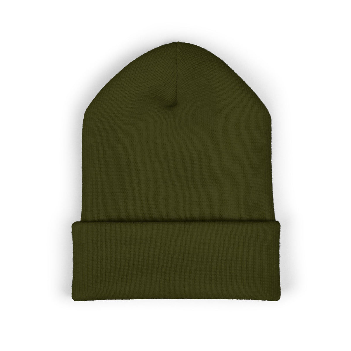 IWA Embroidered Cuffed Beanie — Classic Knit Winter Hat