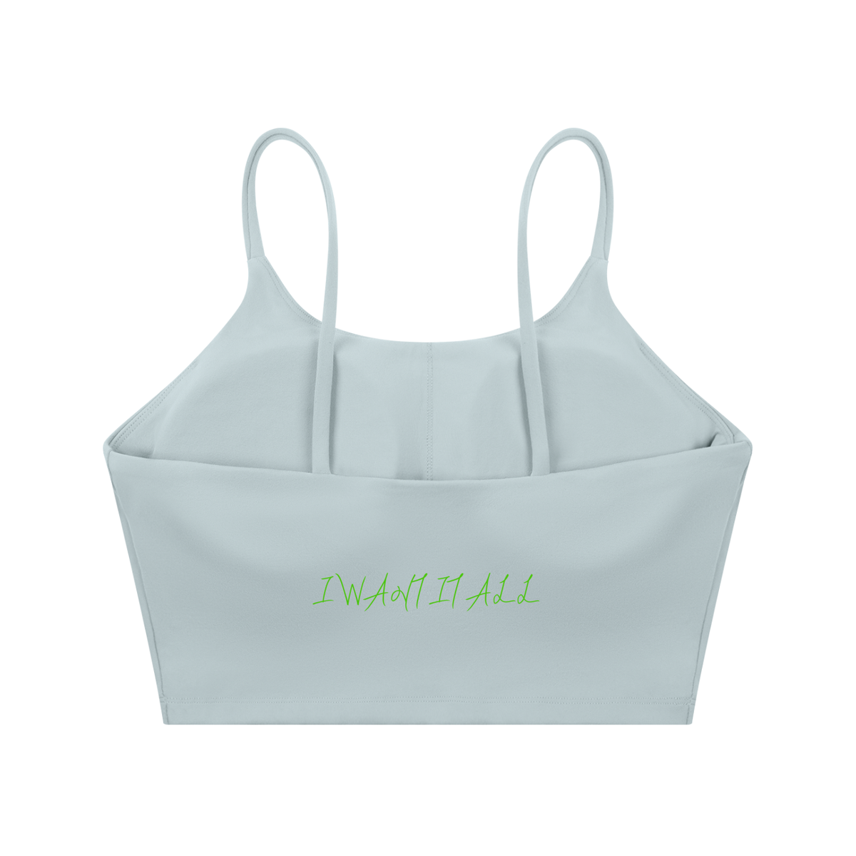 Spaghetti Strap Yoga Sports Bra