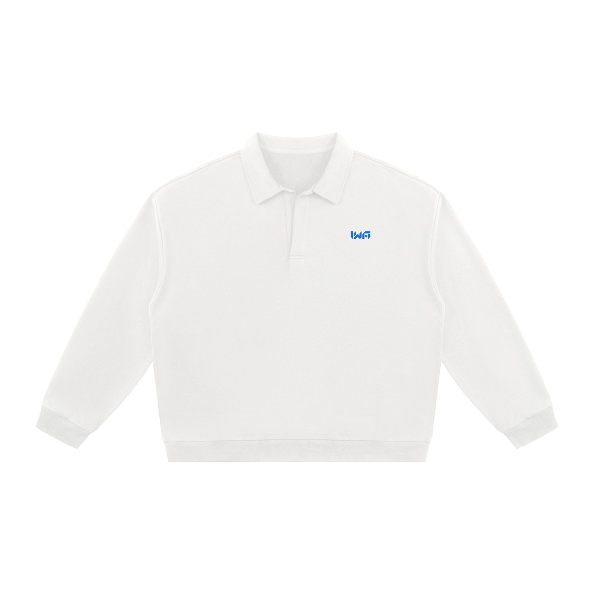 Unisex Oversized Collared Sweatshirt