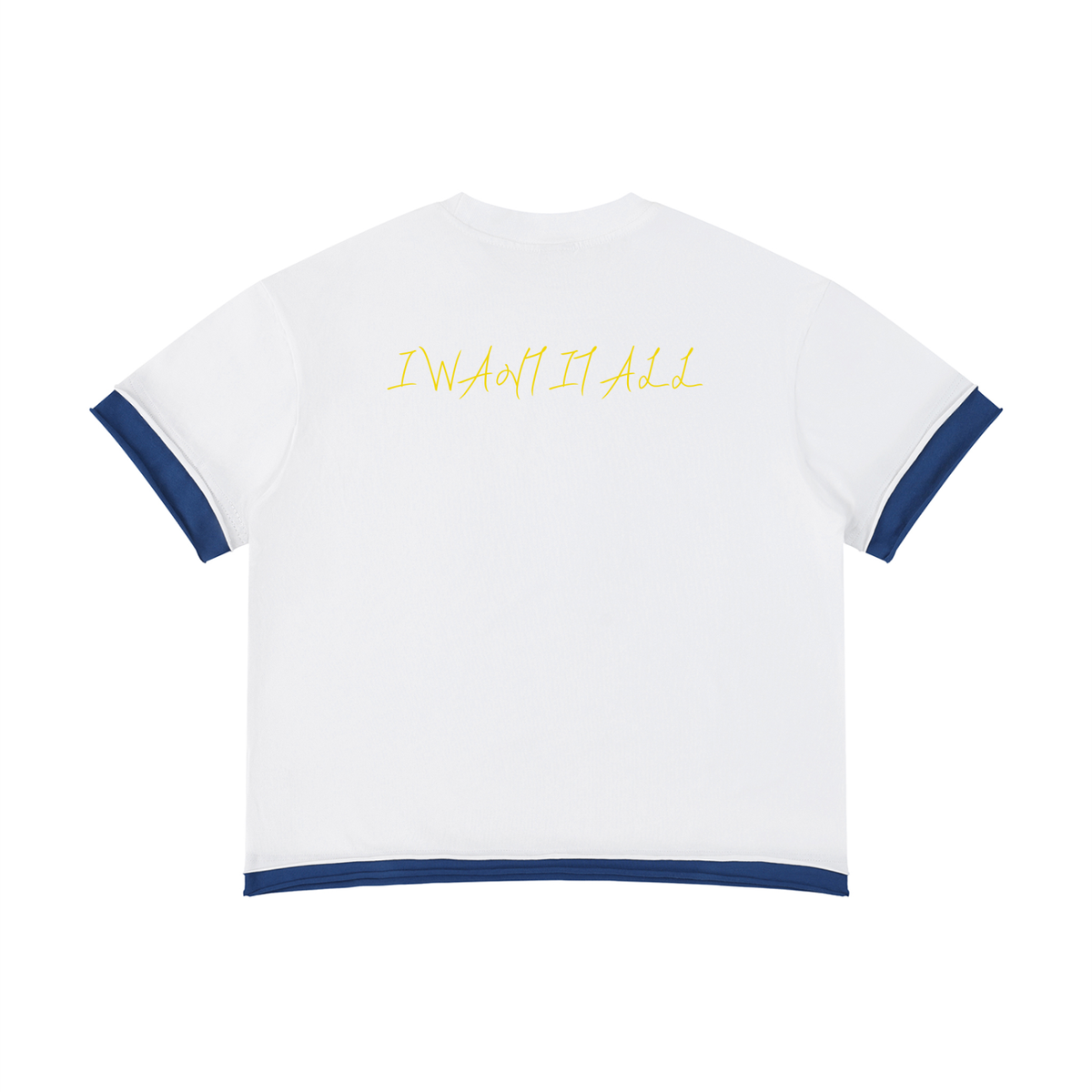 Unisex Boxy Color Block T-Shirt