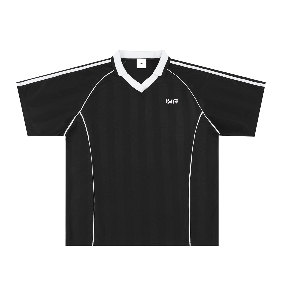 Shadow Stripe Collared Soccer Jersey