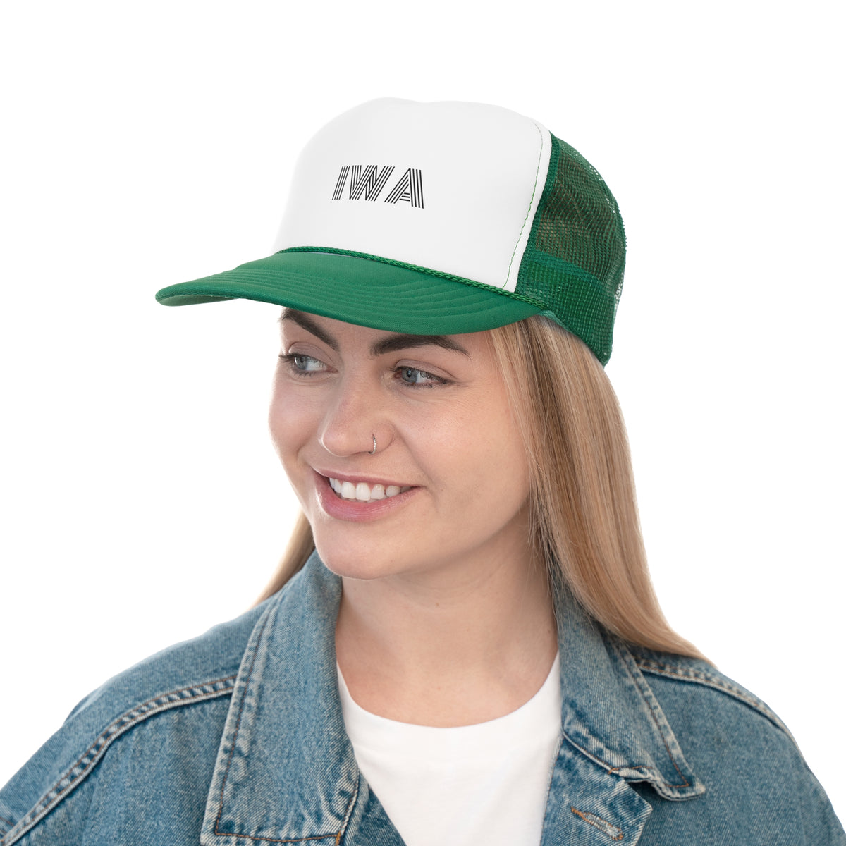 Custom Text Trucker Cap - Personalize Your Style