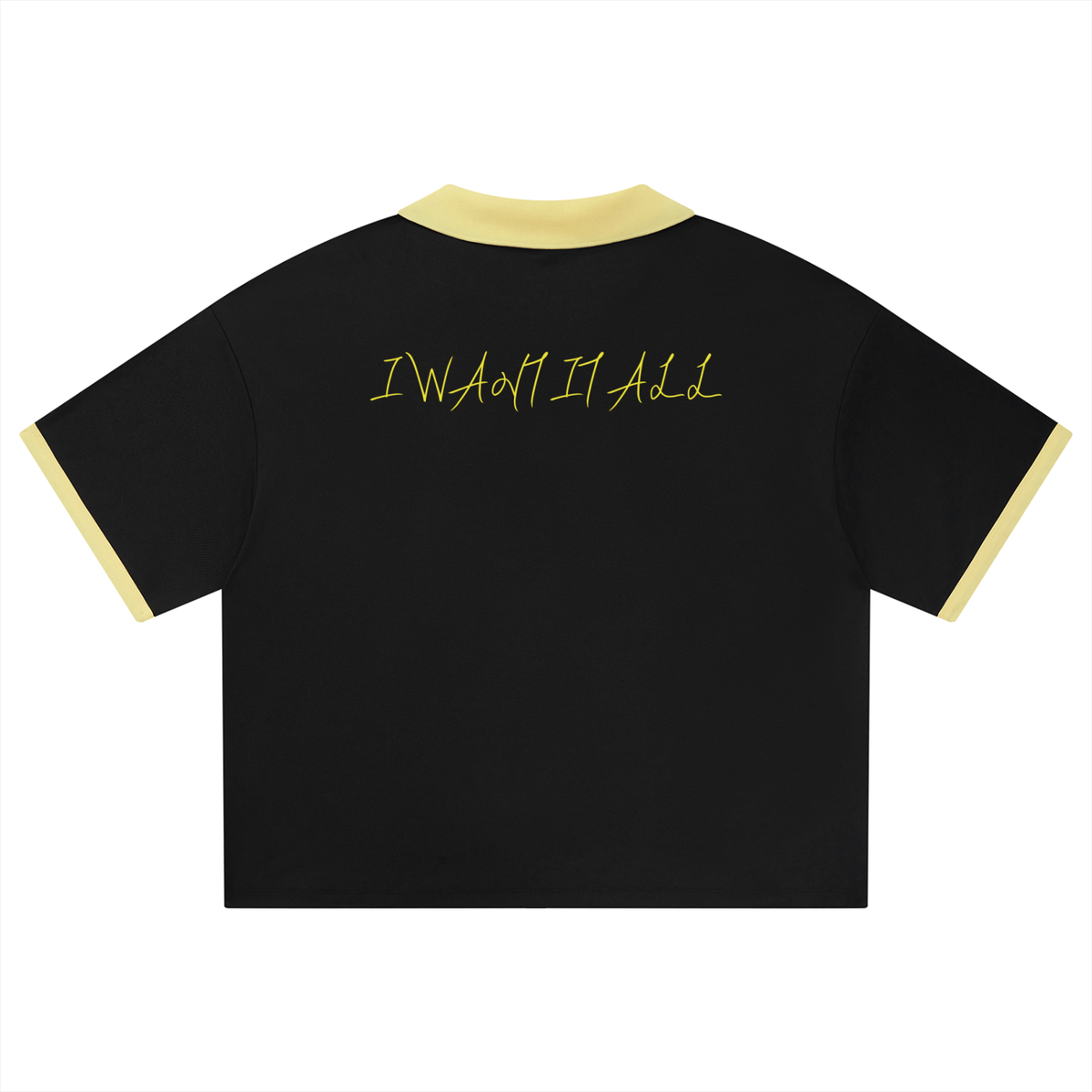 Unisex Collared Piping Boxy Soccer Jersey