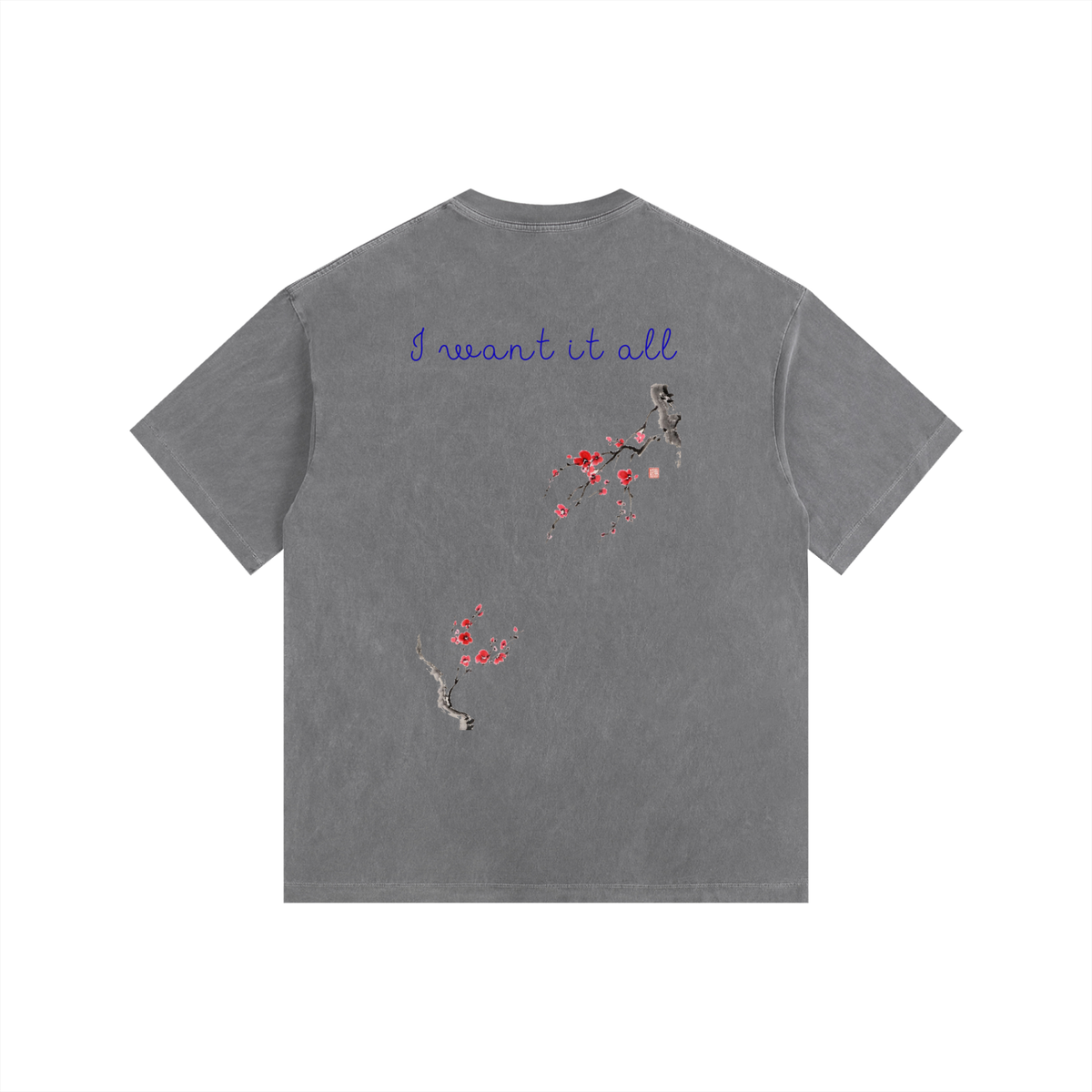 Vintage Washed Oversized Cotton T-Shirt